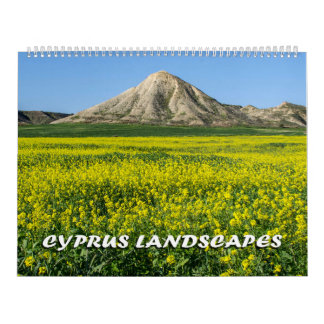 calendrier de paysages de Chypre
