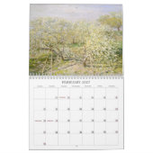 Calendrier de paysages de Claude Monet (Feb 2027)