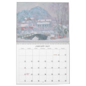 Calendrier de paysages de Claude Monet (Jan 2027)