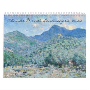 Calendrier de paysages de Claude Monet