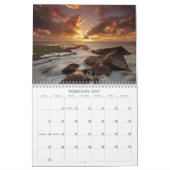 Calendrier de paysages marins (Feb 2027)