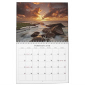 Calendrier de paysages marins (Feb 2026)