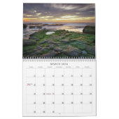 Calendrier de paysages marins (Mar 2026)