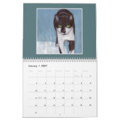 Calendrier de peinture de chats #1 (Jan 2027)