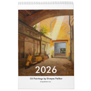 Calendrier de peintures à l'huile CS2 par Shreyasf