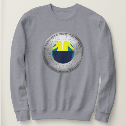 Calendrier de perte de poids 2026 Sweatshirt (Design devant)