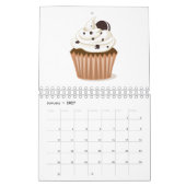 Calendrier de petit gâteau (Jan 2027)