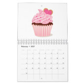 Calendrier de petit gâteau (Feb 2027)