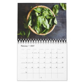Calendrier de petite taille des herbes et épices (Feb 2027)
