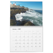 Calendrier de phare de point de Pemaquid (Jan 2027)