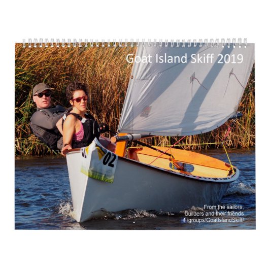 Calendrier de photo de bateau à voile 2019 - skiff (Protection)