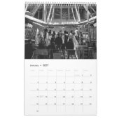 Calendrier de photo de Favulous B&W - vin de Kelly (Jan 2027)