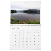 Calendrier de photo de paysages (Jan 2027)