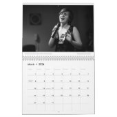 Calendrier de photo du monochrome d'Amy 2017 (Mar 2026)