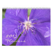 calendrier de photographie de 2013 beau fleurs (Protection)