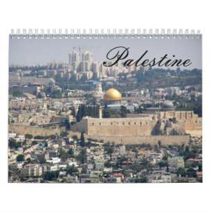 Calendrier de photographie de la Palestine