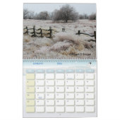 CALENDRIER de photographie de paysage du Kansas (Jan 2026)