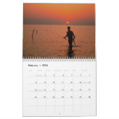 Calendrier de photographie de pêcheur (Feb 2026)
