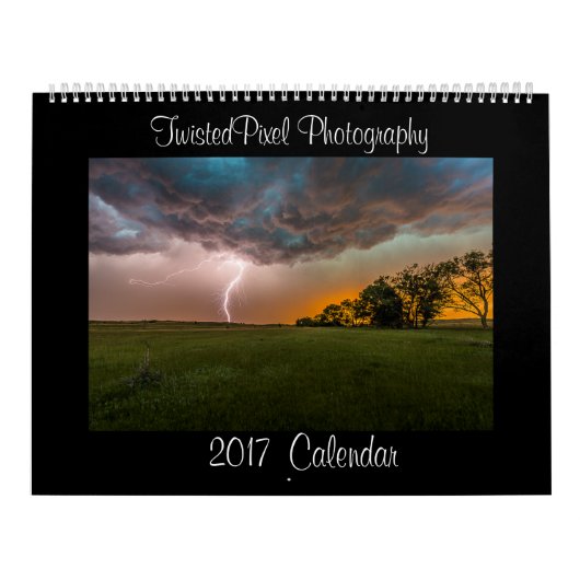 Calendrier de photographie de TwistedPixel - 2017 (Protection)