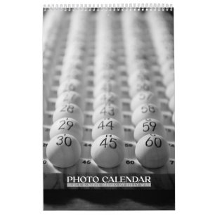 Calendrier de photographie noir et blanc génial