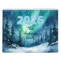 Calendrier de photos d'aventure en plein air pour