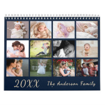 Calendrier de photos de famille moderne 2026 – noi