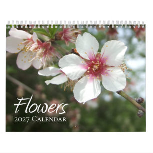 Calendrier de photos de fleurs 2026