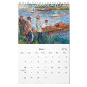Calendrier de Pierre-Auguste Renoir. (Mar 2027)