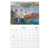 Calendrier de Pierre-Auguste Renoir. (Mar 2026)