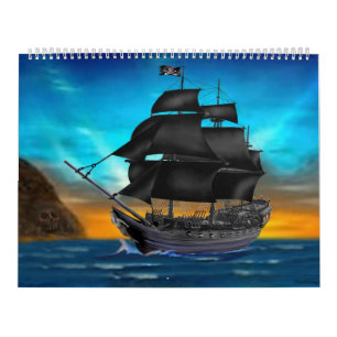 CALENDRIER DE PIRATES MENSUELS