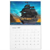 CALENDRIER DE PIRATES MENSUELS (Jan 2027)
