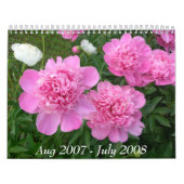 Calendrier de pivoine août 2007-juillet 2008 (Protection)
