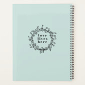 Calendrier de planification familiale Photo person (Dos)