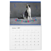 Calendrier de pli de 2019 écossais (Jan 2027)