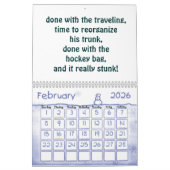 Calendrier de poème de saison d'hockey (Feb 2026)