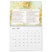 Calendrier de poésie classique (Mar 2027)