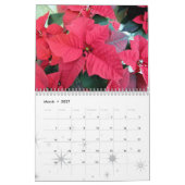 Calendrier de poinsettias (Mar 2027)