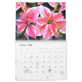 Calendrier de poinsettias (Jan 2026)