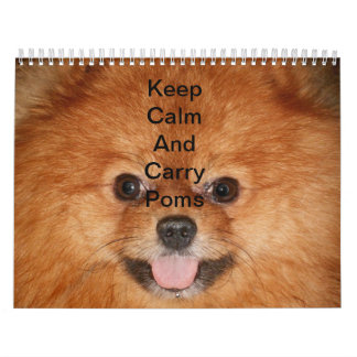 Calendrier de Pomeranian