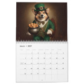 Calendrier de Portraits de Corgi Classiques (Mar 2027)