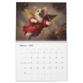 Calendrier de Portraits de Corgi Classiques (Feb 2027)