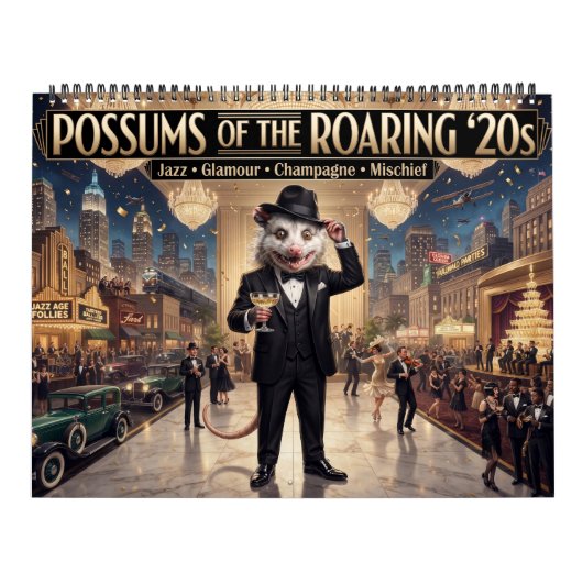 Calendrier de Possum des Années Folles (Protection)