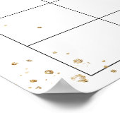 Calendrier de Poster pour Deviner la Date de Naiss (Coin)