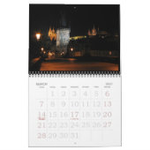 Calendrier de Prague 2010 de nuit (Mar 2027)