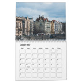 Calendrier de Prague-République tchèque (Jan 2027)