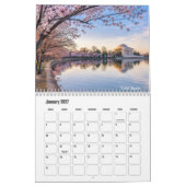Calendrier de printemps à Washington DC (Jan 2027)
