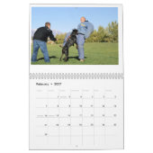 Calendrier de protection de dobermann (Feb 2027)
