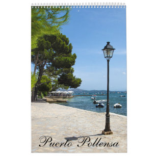 Calendrier de Puerto Pollensa (une page droite)