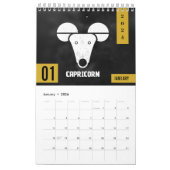 Calendrier de Rashi indien géométrique - Astrologi (Jan 2026)