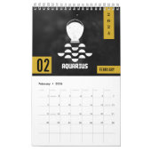 Calendrier de Rashi indien géométrique - Astrologi (Feb 2026)